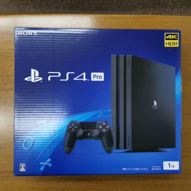 新品　SONY PlayStation4 Pro 本体 CUH-7200BB01ゲームソフト/ゲーム機本体