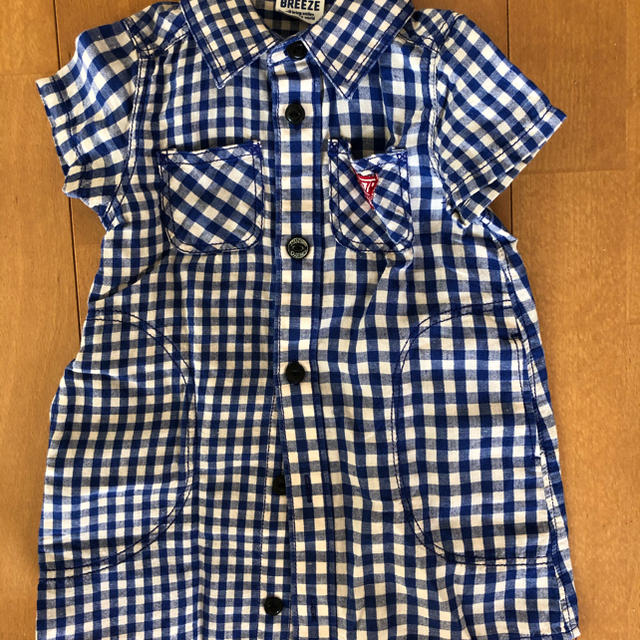 H&M(エイチアンドエム)のキッズTシャツとシャツワンピ  100センチ キッズ/ベビー/マタニティのキッズ服女の子用(90cm~)(Tシャツ/カットソー)の商品写真