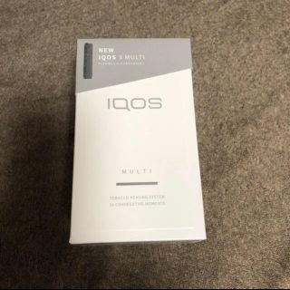 アイコス(IQOS)の新品未開封　iqos 3 multi ベルベットグレイ　アイコス3(タバコグッズ)