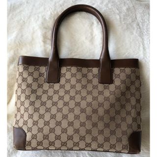 グッチ(Gucci)のGUCCI トートバック　ダブルハンドル(トートバッグ)