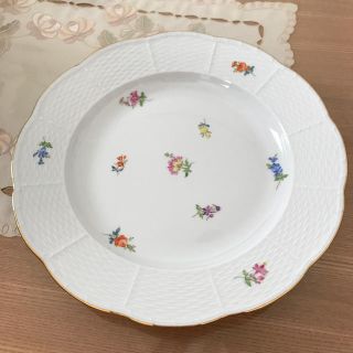 マイセン(MEISSEN)のマイセン Meissen 小花チラシ 大皿 美品(食器)