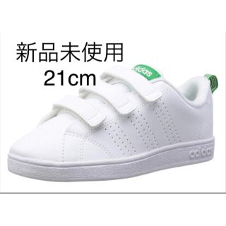 アディダス(adidas)のadidas スニーカー　白　21cm(スリッポン)