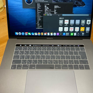 アップル(Apple)のMacBook Pro 15インチ2016/256GB/充放電38回(ノートPC)