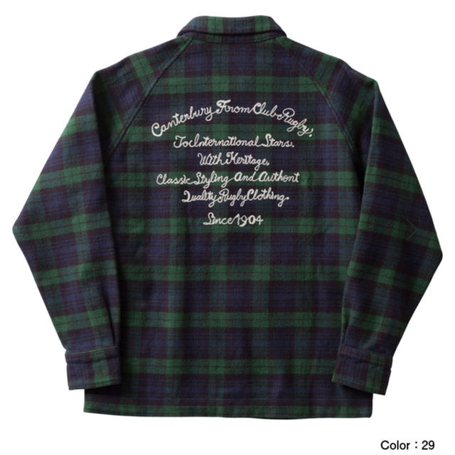 CANTERBURY(カンタベリー)のCanterbury shirt jacket メンズのジャケット/アウター(その他)の商品写真