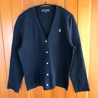 ラルフローレン(Ralph Lauren)のラルフローレン　Vネックカーディガン  150(カーディガン)