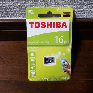 トウシバ(東芝)の★新品★マイクロSDカード★東芝★microSD 16GB★(その他)