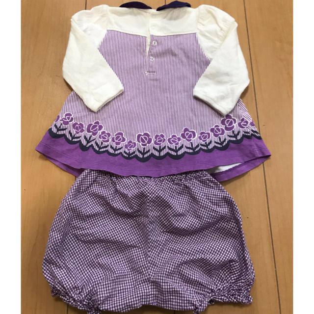 ANNA SUI mini(アナスイミニ)のアナスイミニ  セットアップ  70 キッズ/ベビー/マタニティのベビー服(~85cm)(ワンピース)の商品写真