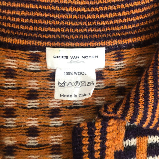 DRIES VAN NOTEN(ドリスヴァンノッテン)のオレンヂさま　専用❗️dries van noten ニット メンズのトップス(ニット/セーター)の商品写真