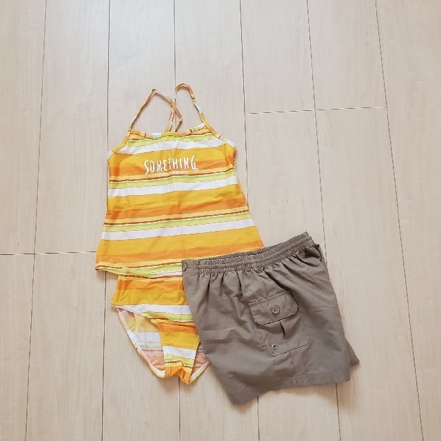 値下げ中　No.10　女子　スイムウェアセット　150 キッズ/ベビー/マタニティのキッズ服女の子用(90cm~)(水着)の商品写真