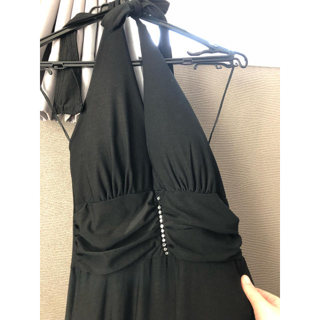 ロングドレス ブラック レディースのフォーマル/ドレス(ロングドレス)の商品写真