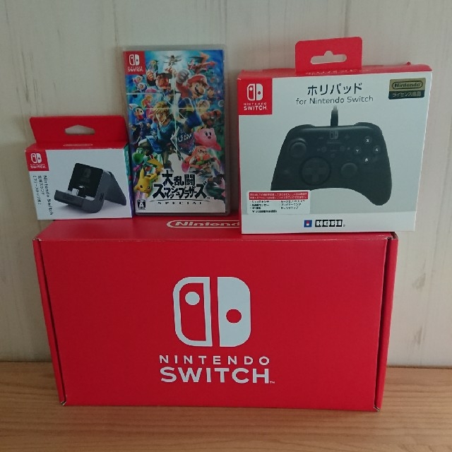 Nintendo Switch 任天堂 スイッチ ネオンブルー/レッド 本体 - 家庭用