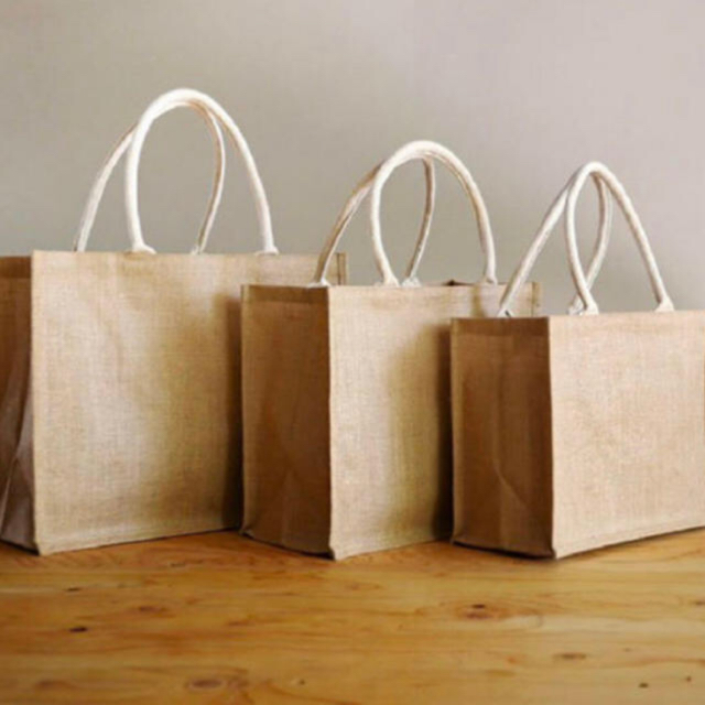 MUJI (無印良品)(ムジルシリョウヒン)の無印良品　ジュートマイバック3点セット✨ レディースのバッグ(エコバッグ)の商品写真