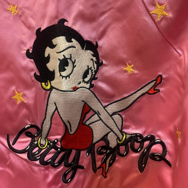 BETTY BOOP☆スカジャン☆ベティちゃん レディースのジャケット/アウター(スカジャン)の商品写真