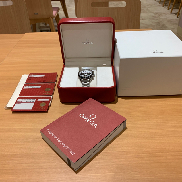 OMEGA(オメガ)の専用OMEGA Speedo master  オメガ　パンダ メンズの時計(腕時計(アナログ))の商品写真