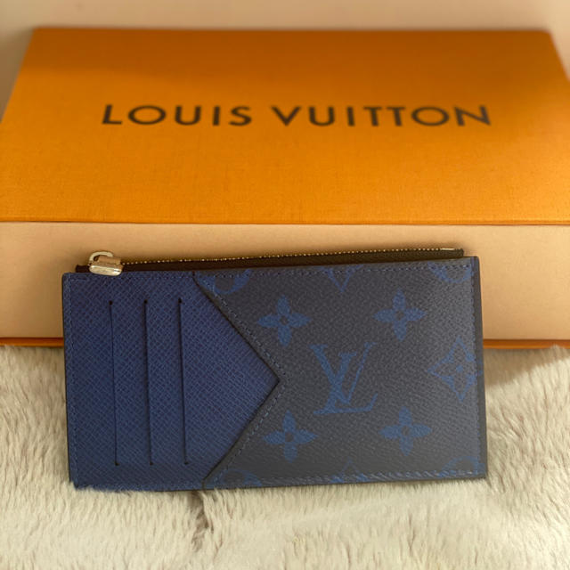 LOUIS VUITTON(ルイヴィトン)のルイ・ヴィトンM30270 コインカードフォルダ コバルト ブルー メンズのファッション小物(コインケース/小銭入れ)の商品写真