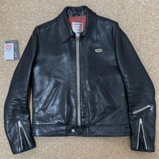 ルイスレザー(Lewis Leathers)のルイスレザー　コルセアTF 60T 38 シープ黒　⭐︎極上革⭐︎(レザージャケット)