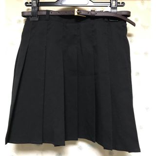 プリーツスカート 黒 美品