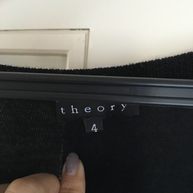 theory(セオリー)のセオリー黒のニット レディースのトップス(ニット/セーター)の商品写真