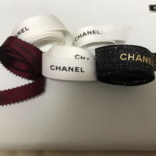 シャネル(CHANEL)のシャネル　リボン　3種類(ラッピング/包装)