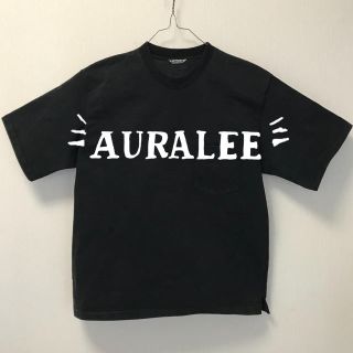 あるとりあ様専用　AURALEE stand up T-shirt (Tシャツ/カットソー(半袖/袖なし))