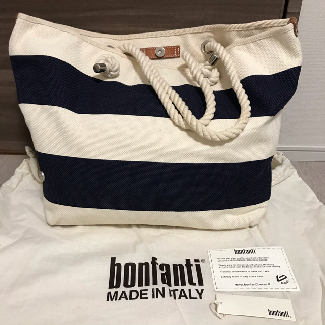 Ron Herman(ロンハーマン)のしろ様専用 bonfanti ボンファンティ マリントートバッグ レディースのバッグ(トートバッグ)の商品写真
