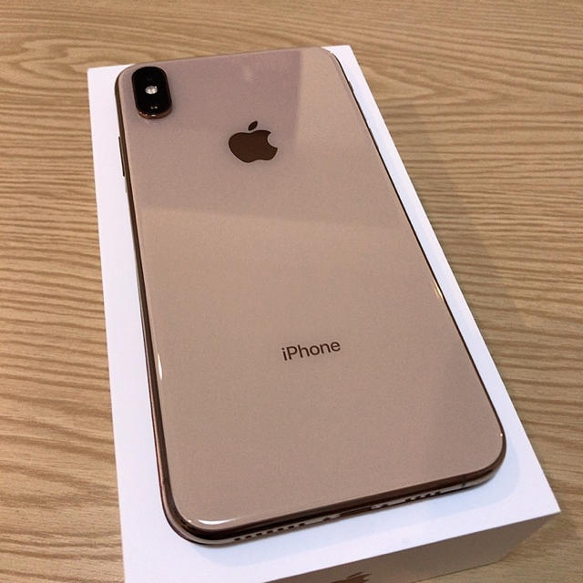 iPhone XS MAX ゴールド 256 GB SIMフリー