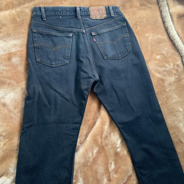 USA製 Levi’s 501 ブラックデニム 後染め 黒 80s〜90s