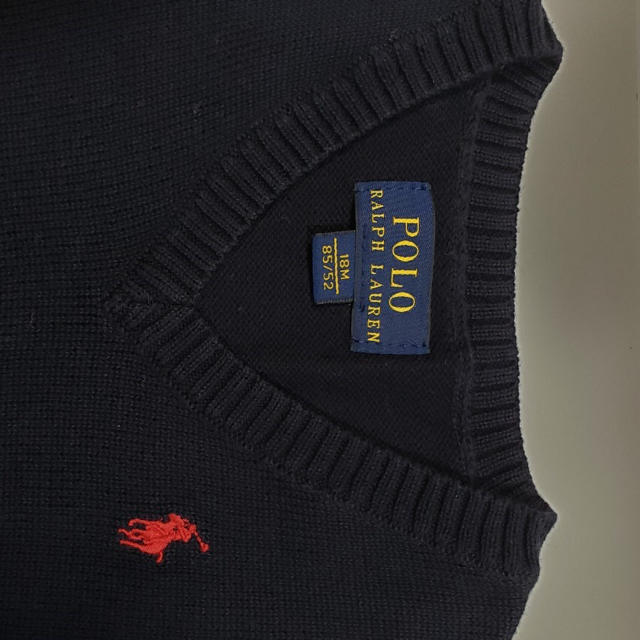 POLO RALPH LAUREN(ポロラルフローレン)のPOLO Ralph Lauren ベスト キッズ/ベビー/マタニティのベビー服(~85cm)(ニット/セーター)の商品写真