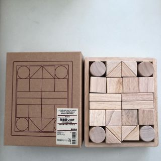 ムジルシリョウヒン(MUJI (無印良品))の無印　つみき　未使用品(積み木/ブロック)