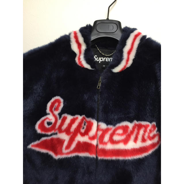 Supreme(シュプリーム)のSupreme Faux Fur Varsity Jacket M シュプリーム メンズのジャケット/アウター(ブルゾン)の商品写真