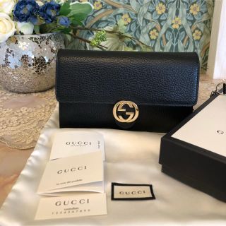 グッチ(Gucci)のグッチ チェーンウォレット 美品(ショルダーバッグ)