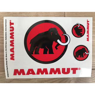 マムート(Mammut)のマムート　ステッカー　MAMMUT(登山用品)