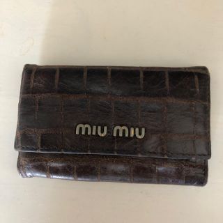 ミュウミュウ(miumiu)のMIUMIU キーケース(キーケース)