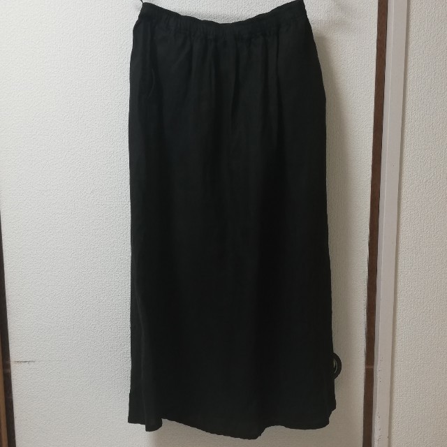 MUJI (無印良品)(ムジルシリョウヒン)のあいすくりん様専用　無印　リネン　ロングスカート　ペチコート付き　Sサイズ レディースのスカート(ロングスカート)の商品写真