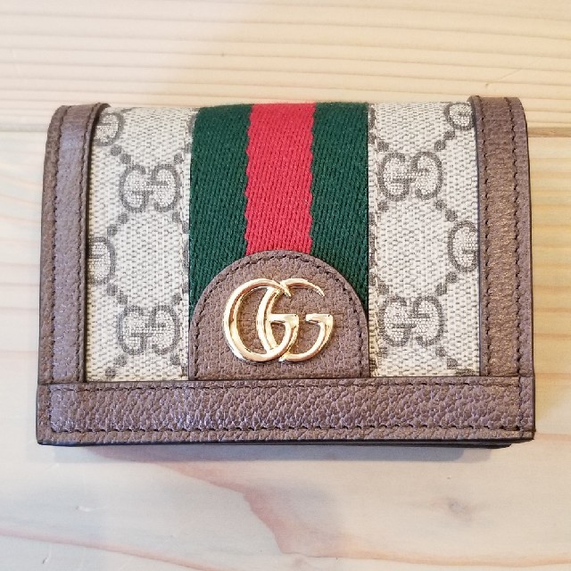 ファッショ Gucci - GUCCI オフィディアGGスプリーム カードケース
