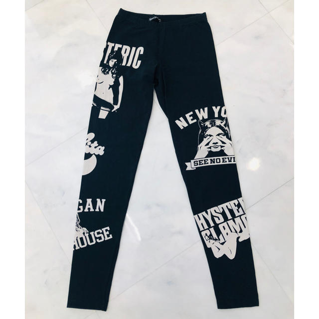 HYSTERIC GLAMOUR(ヒステリックグラマー)のヒステリックグラマー★レギンス★ 【美品】 レディースのレッグウェア(レギンス/スパッツ)の商品写真