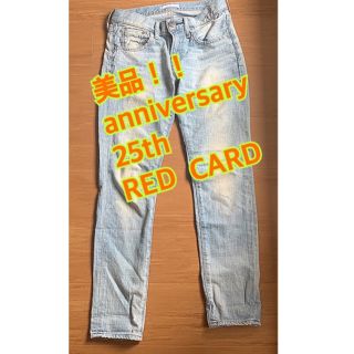 RED CARD デニム　22インチ　Anniversary 25th(デニム/ジーンズ)