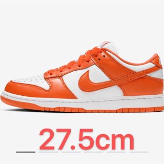 ナイキ(NIKE)の27.5cm NIKE DUNK LOW SP ダンクローSP オレンジ(スニーカー)