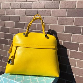 フルラ(Furla)のはるな様専用＊FURLAイエローM正規品パイパー大人気バッグ(ハンドバッグ)