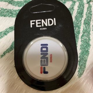 フェンディ(FENDI)のFENDI FILA 非売品携帯グリップ！新品　未開封　バンカーリング　携帯(その他)