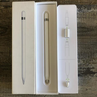 アップル(Apple)の【美品】Apple Pencil アップルペンシル(PC周辺機器)
