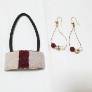 ロペピクニック(Rope' Picnic)の【大幅値下げ！】ヘアゴム・ピアスセット(ピアス)