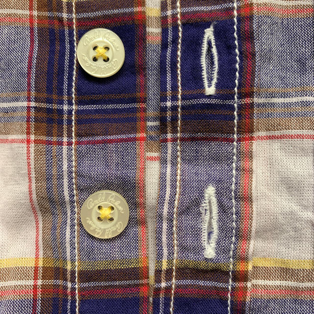 Arnold Palmer(アーノルドパーマー)のアーノルドパーマー　チェックシャツ　90サイズ キッズ/ベビー/マタニティのキッズ服男の子用(90cm~)(Tシャツ/カットソー)の商品写真