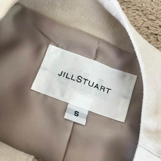 JILLSTUART スエードノーカラージャケット