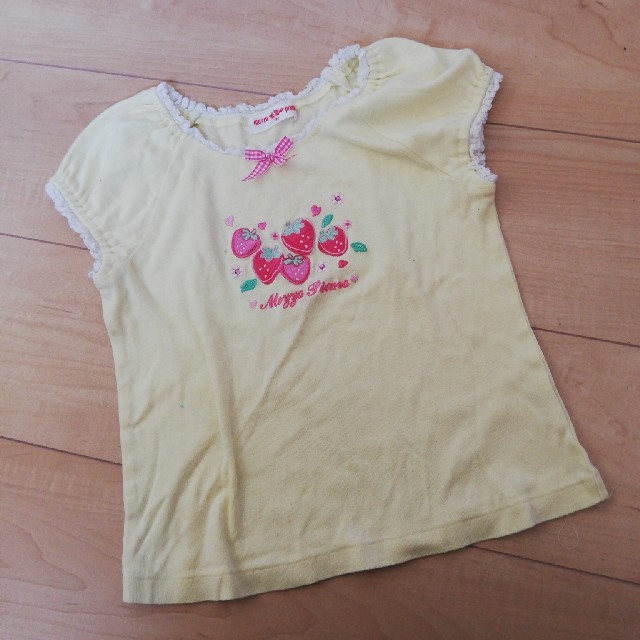 mezzo piano(メゾピアノ)のメゾピアノ　半袖　Tシャツ　130 キッズ/ベビー/マタニティのキッズ服女の子用(90cm~)(Tシャツ/カットソー)の商品写真