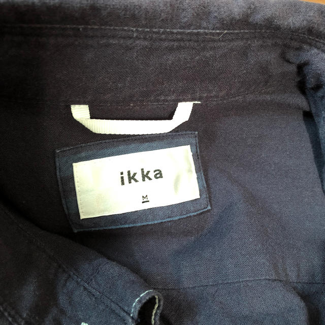 ikka(イッカ)のネイビー シャツ メンズのトップス(シャツ)の商品写真