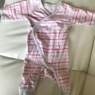 ベベ(BeBe)のべべ 新生児 長袖 肌着 60センチ(肌着/下着)