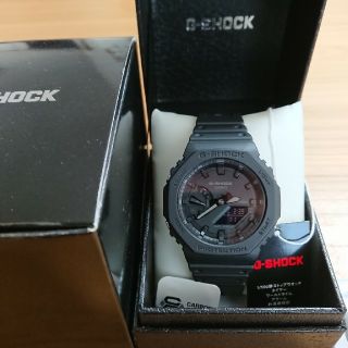 ジーショック(G-SHOCK)のG-SHOCK GA-2100-1A1JF カーボンコア ブラック  箱説明書付(腕時計(デジタル))