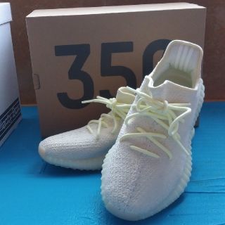 アディダス(adidas)のYEEZY BOOST 350 イエロー　25.0cm(スニーカー)