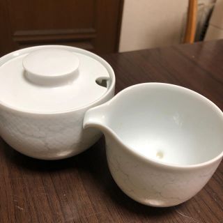 ローゼンタール(Rosenthal)のシュガーポットとミルクピッチャー(食器)